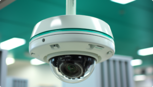 Hikvision dome security camera installation by SEQSparky in Brisbane