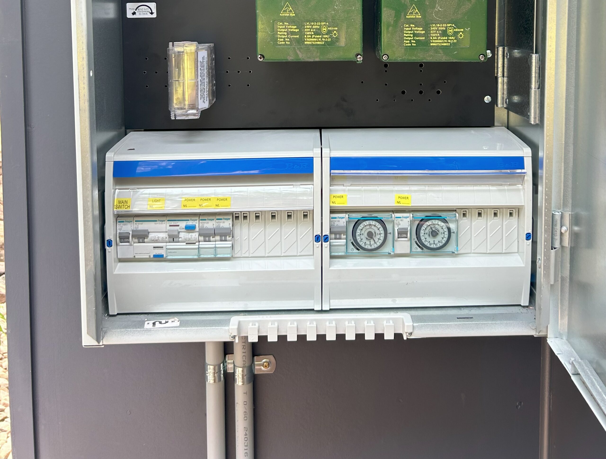 Surge protection installed in new switchboard for surge protection installation Brisbane by SEQ Sparky