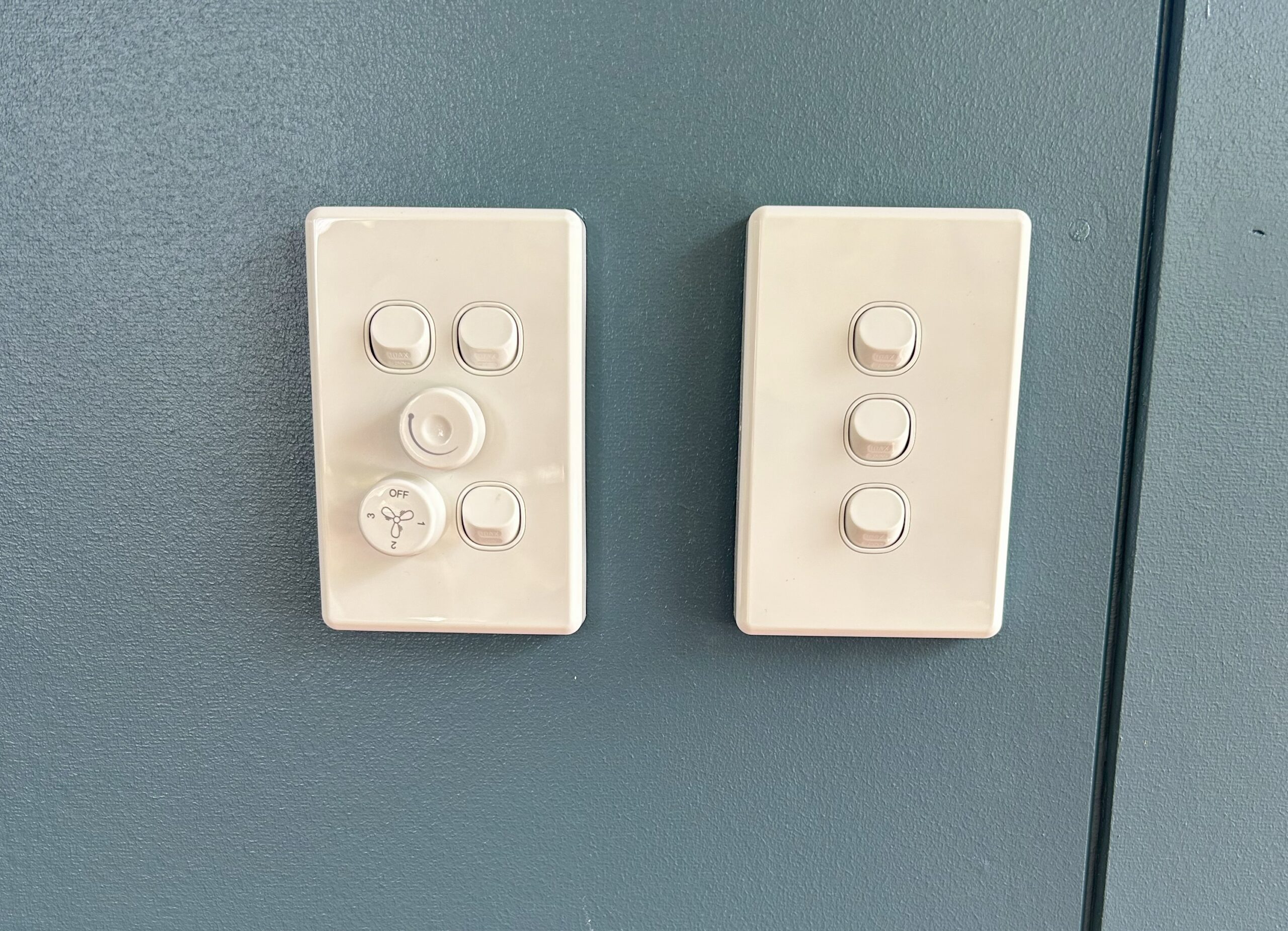 Dual light switch installation Brisbane for improved lighting control