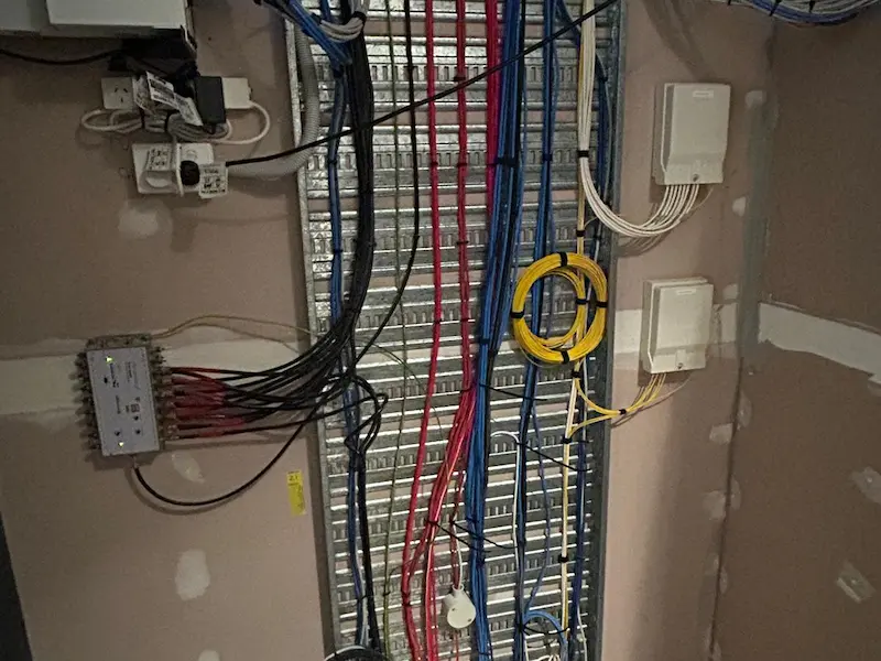 Electrical riser cabling in multi-tenancy strata building Brisbane