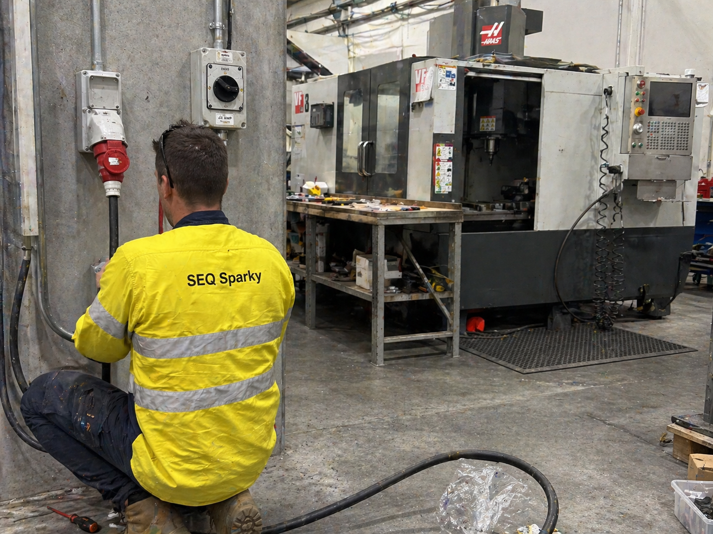 Three phase upgrade at Eight Mile Plains factory