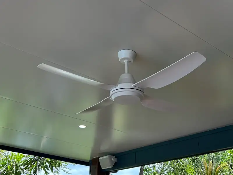 Outdoor ceiling fan installation Brisbane