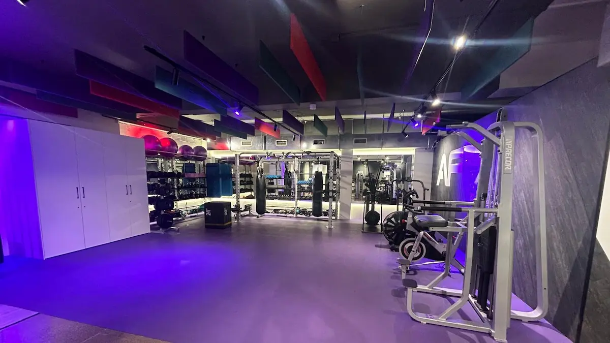 Electrician in MacGregor commercial gym lighting and power upgrade