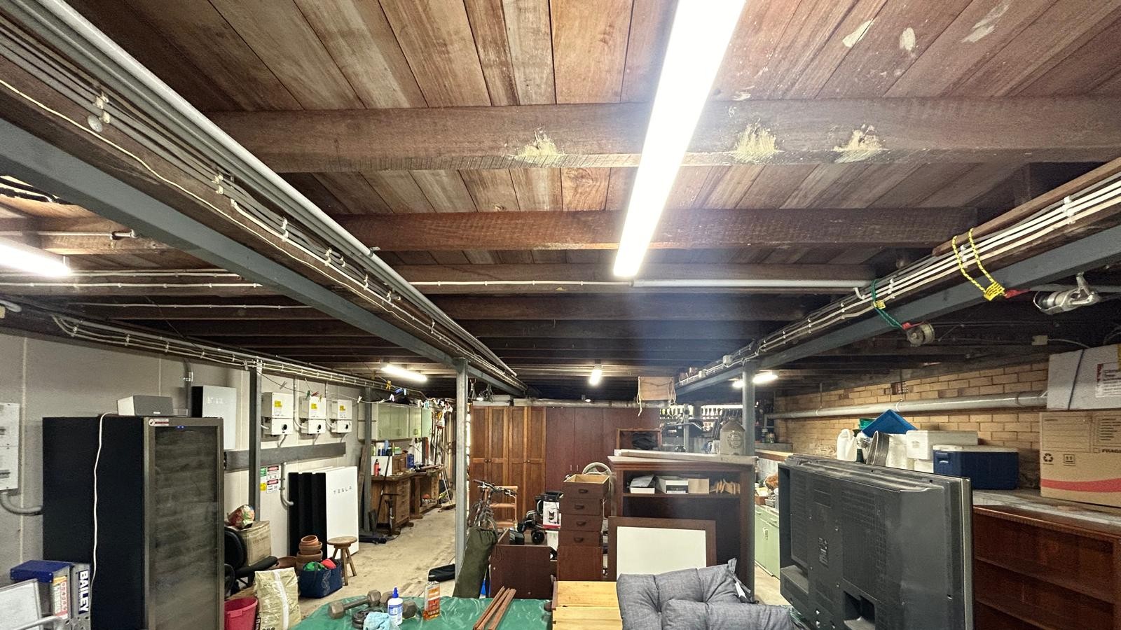 Electrician in Mansfield lighting upgrade and safety switch installation