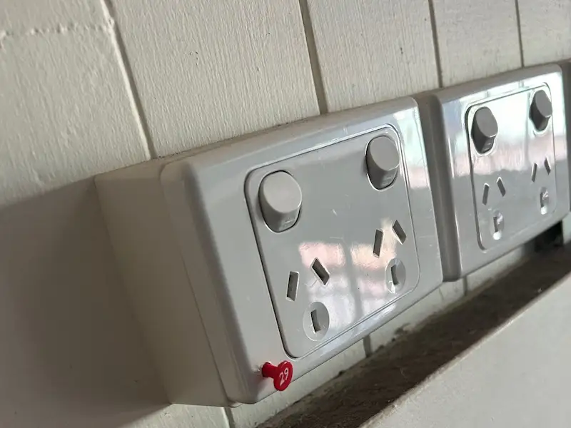 Surface mounted power points installation Brisbane